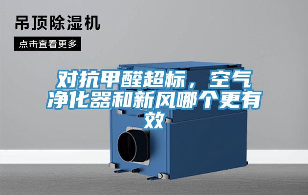 對抗甲醛超標，空氣凈化器和新風(fēng)哪個更有效