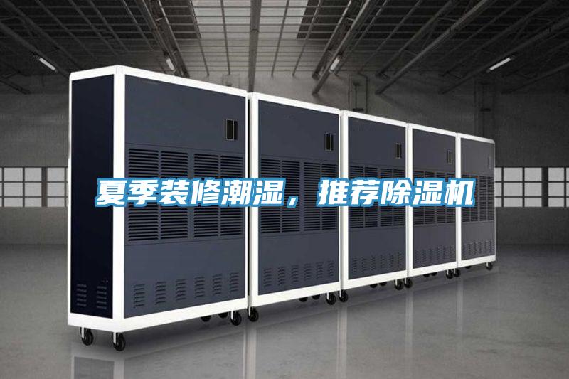 夏季裝修潮濕，推薦除濕機