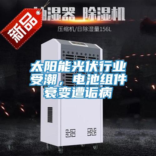太陽(yáng)能光伏行業(yè)受潮，電池組件衰變?cè)庠嵅?></div>
								<div   id=