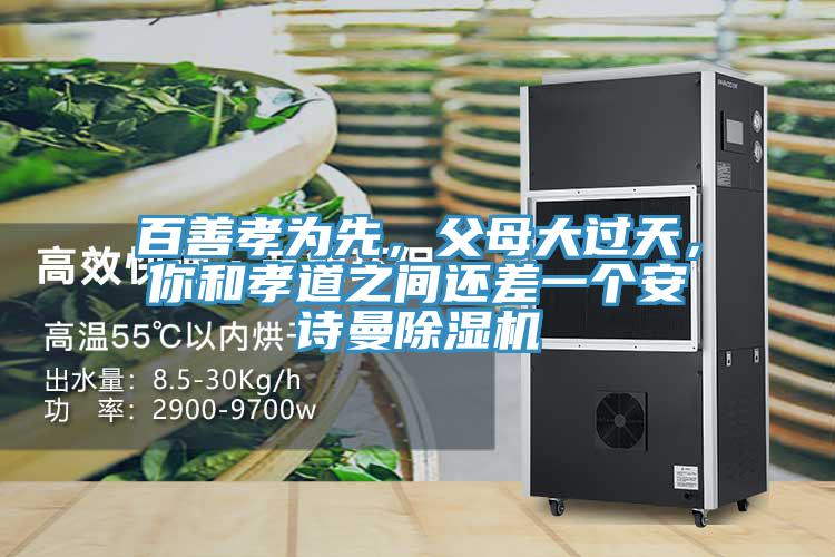 百善孝為先，父母大過(guò)天，你和孝道之間還差一個(gè)安詩(shī)曼除濕機(jī)