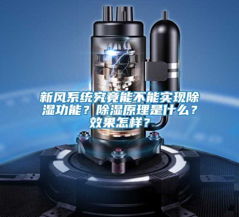 新風(fēng)系統(tǒng)究竟能不能實(shí)現(xiàn)除濕功能?除濕原理是什么?效果怎樣?