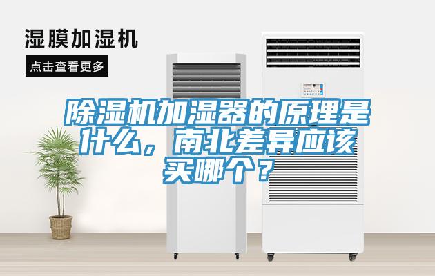 除濕機加濕器的原理是什么，南北差異應該買哪個？