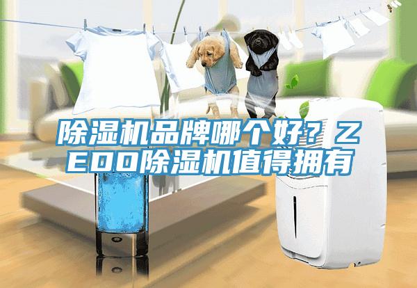 除濕機品牌哪個好？ZEDO除濕機值得擁有