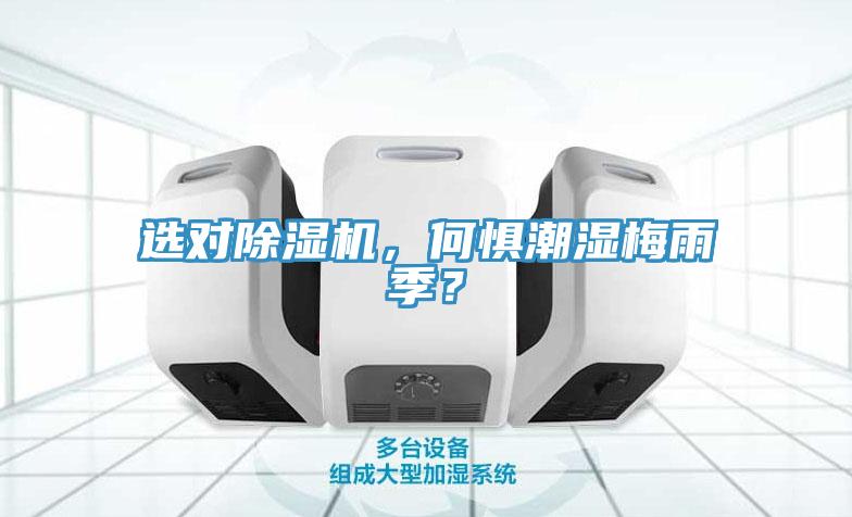 選對除濕機(jī)，何懼潮濕梅雨季？
