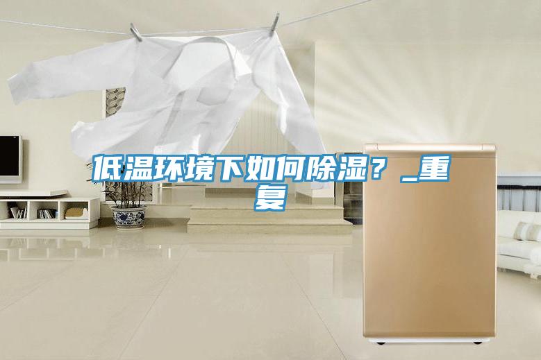 低溫環(huán)境下如何除濕？_重復
