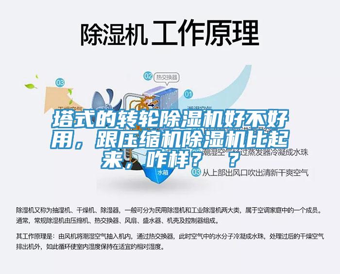 塔式的轉(zhuǎn)輪除濕機好不好用，跟壓縮機除濕機比起來，咋樣？ ？