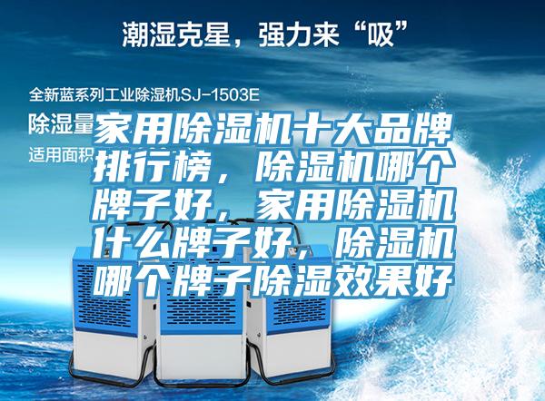 家用除濕機十大品牌排行榜，除濕機哪個牌子好，家用除濕機什么牌子好，除濕機哪個牌子除濕效果好