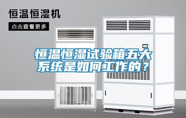 恒溫恒濕試驗箱五大系統是如何工作的？