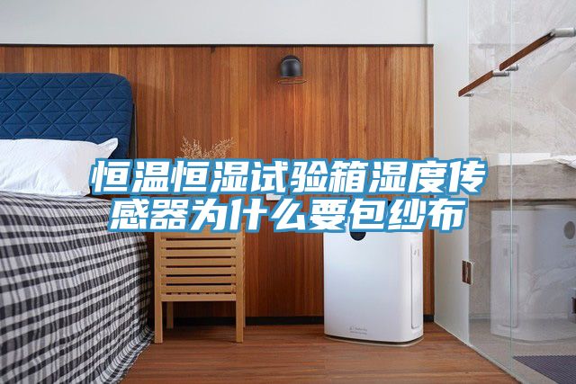 恒溫恒濕試驗箱濕度傳感器為什么要包紗布