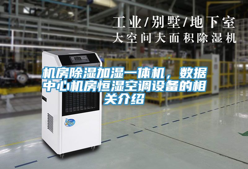 機房除濕加濕一體機，數(shù)據(jù)中心機房恒濕空調(diào)設備的相關(guān)介紹