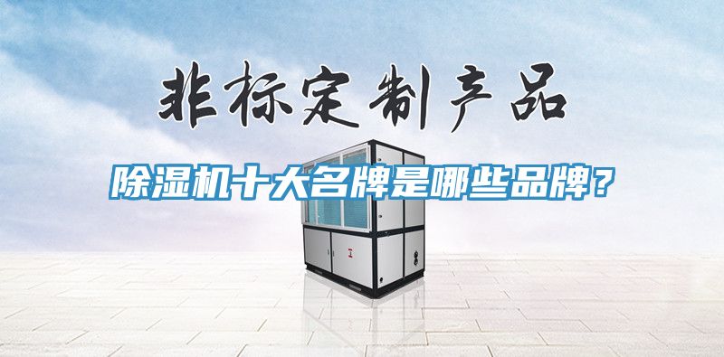 除濕機十大名牌是哪些品牌？