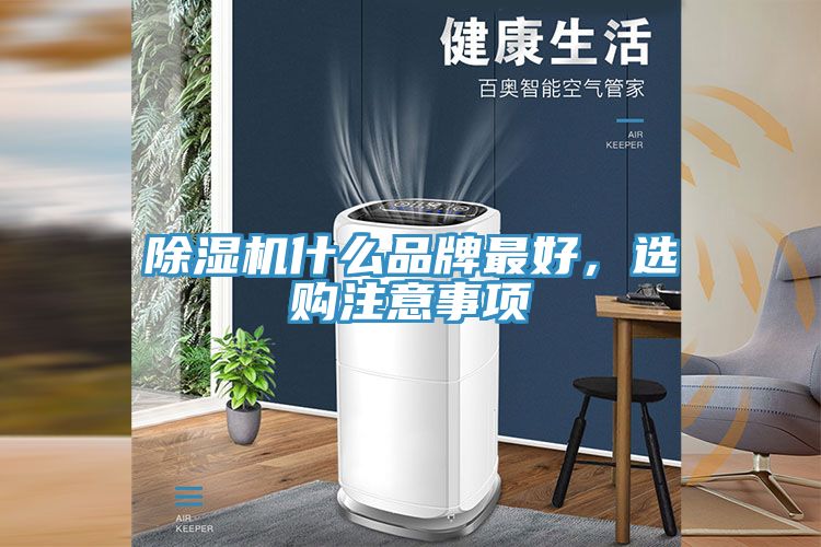 除濕機(jī)什么品牌最好，選購注意事項